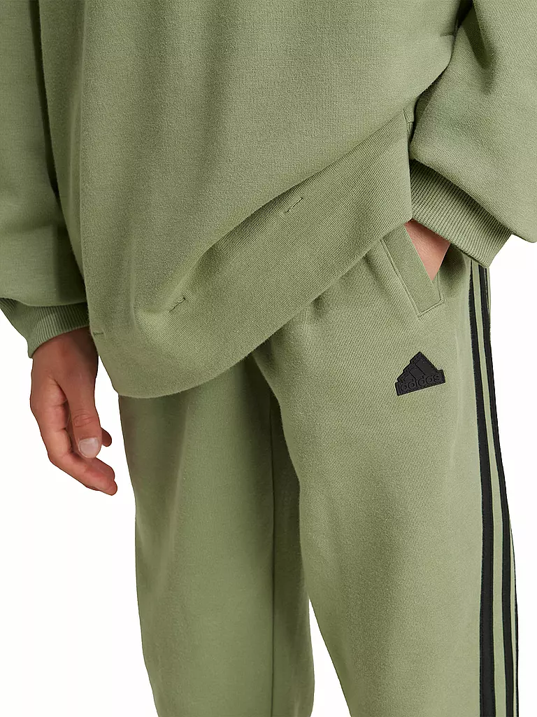 Adidas olive joggers best sale